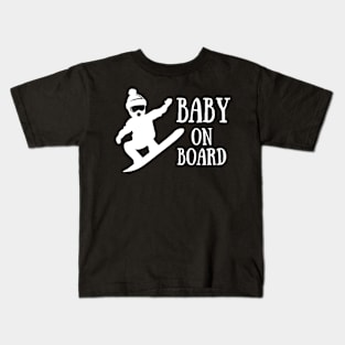 baby on board Kids T-Shirt